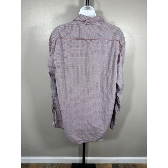 Bundle of 2 - 2 Button Down Shirts, 100% Cotton 100% Silk Size Large - Picture 5 of 15